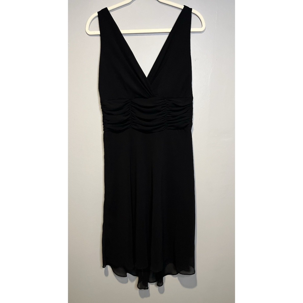 Vintage AGB Byer California Dress Womens Size 10 Black Cocktail Glam Y2K 2000s